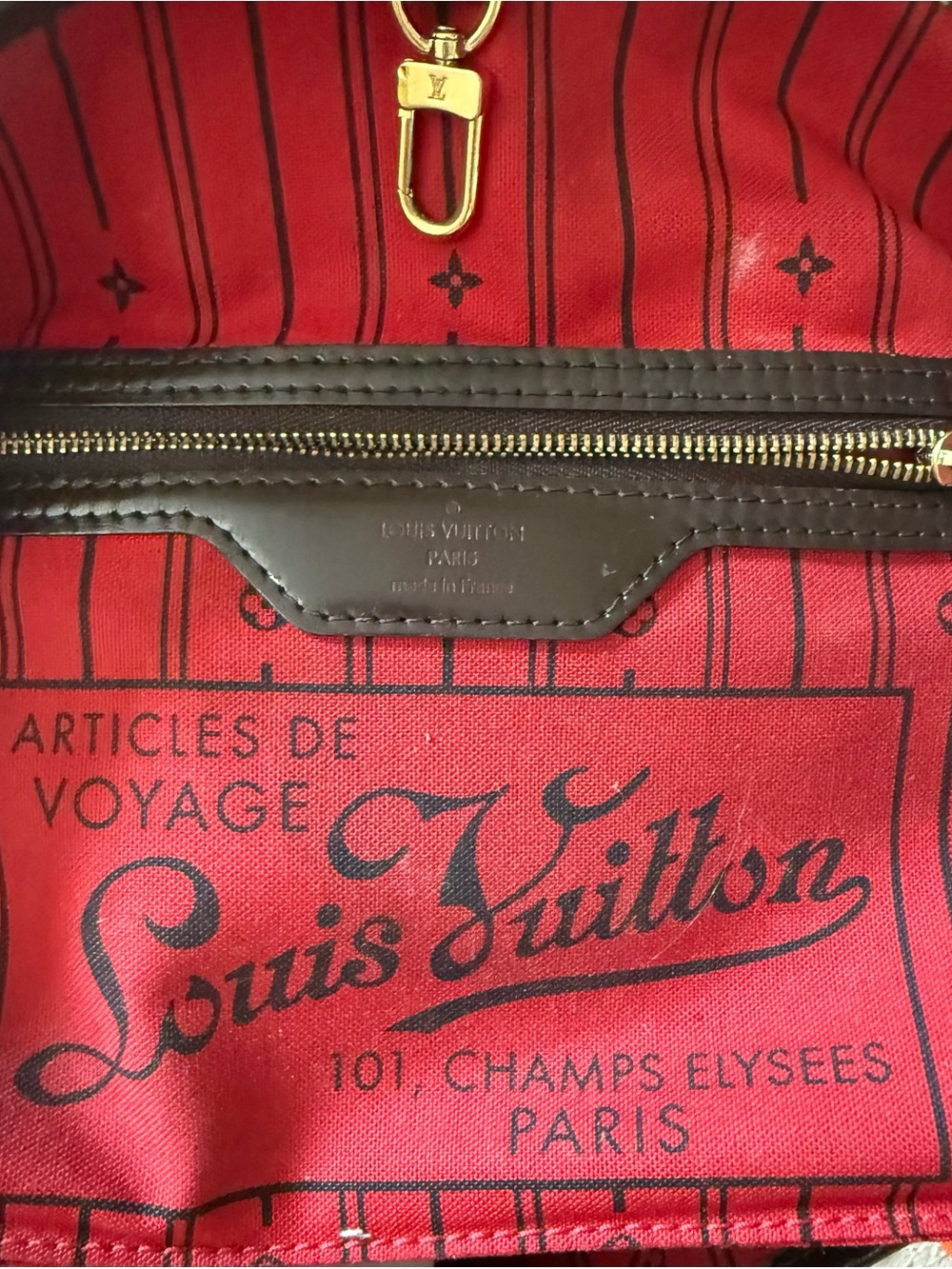 Louis Vuitton Damier Ebene Neverfull PM - Picture 11 of 12